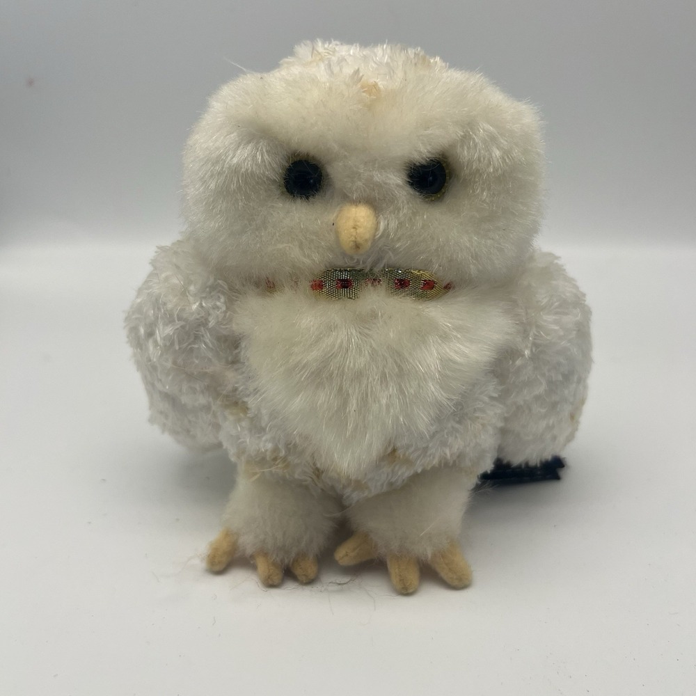 Warner Bros Store Harry Potter Messenger Owl Plush Stuffed Animal Brown Tan